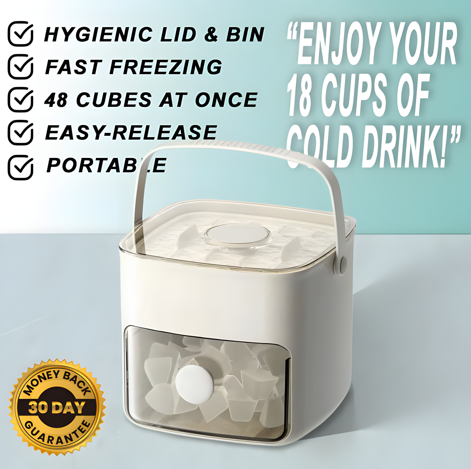 Family Ice Cube Maker – Fresh Drinks Anytime, Together
